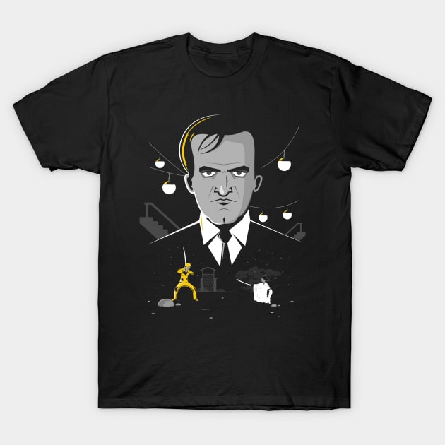 Quentin Tarantino Creator T-Shirt by rafaelkoff